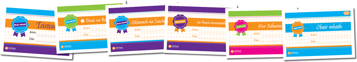 Go!Gaelic Certificates