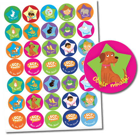 Go!Gaelic Stickers